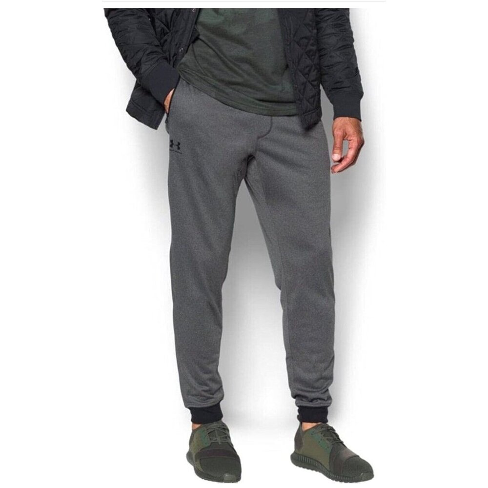 Under Armour Sportstyle Tricot Joggers Mens Size 4XL Gray Pockets Drawstring New